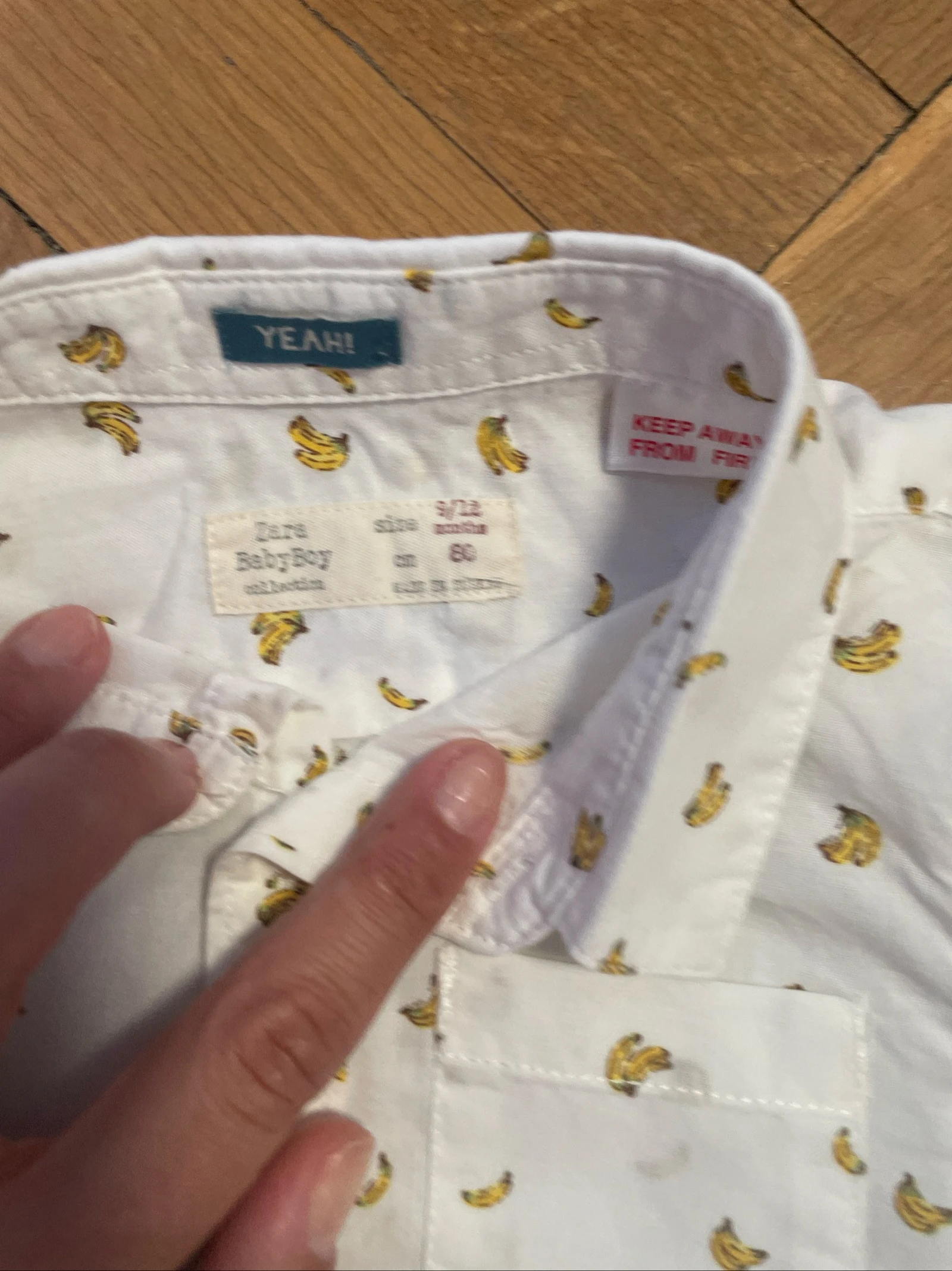 Camisa de manga larga Zara bebé 9-12 meses – photo 4